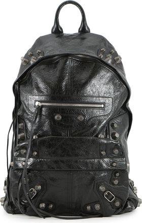 Balenciaga Black Leather Backpack (Pre-Owned)