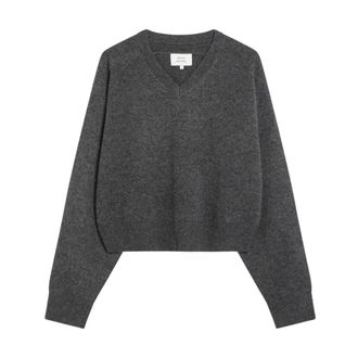 Loulou Studio Anzor V Neck Boxy Jumper