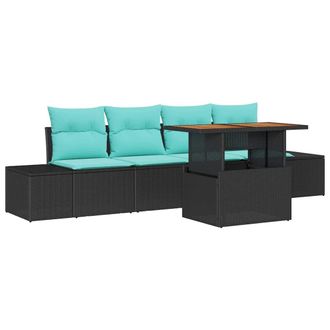 vidaXL Set Da Pranzo Per Giardino 5 Pz 4-numero Di Posti Vidaxl