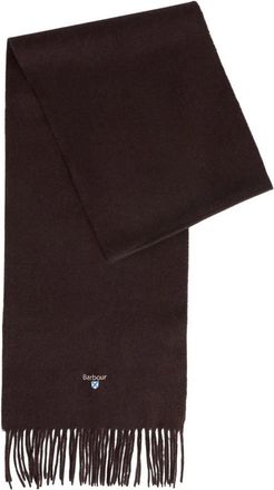 Barbour Accessoires, unisex, Bruin, ONE Size, Wol, Plain Lambswool Scarf