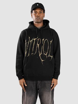Vitriol Oxidized Hoodie zwart