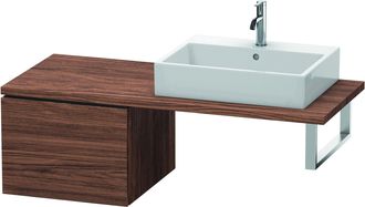 Duravit Armario Consola Bajo L-cube 400x520x547mm Nogal Oscuro
