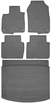 OEM Honda Cr-v Suv V A Partir De Octubre De 2018 Set - Alfombrillas De Goma Para Coche + Alfombrilla Para Maletero