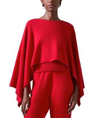 Carolina Herrera Cashmere Cape Sweater