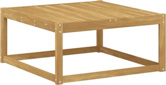 vidaXL Reposapi&eacute;s De Exterior Madera De Acacia S&oacute;lida Blanco Vidaxl