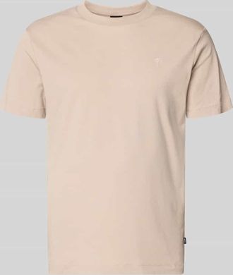 Joop T-Shirt mit Rundhalsausschnitt Modell Carlonito in Beige, Gr&ouml;&szlig;e XXXL