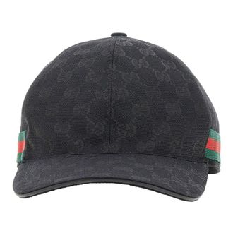 Gucci Original GG fabric baseball cap Man L