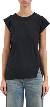 Courr&egrave;ges Mujer, Camisetas, Negro, Talla: S