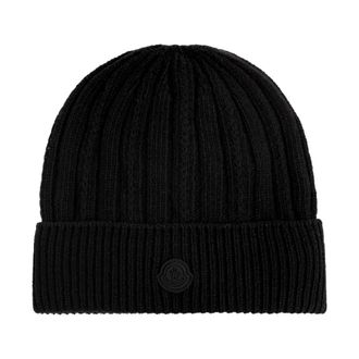 Moncler Dames, Accessoires, Zwart, Maat: ONE Size Wol