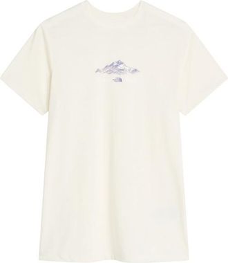 The North Face Foundation Short Sleeves T-Shirt T-Shirt f&uuml;r Damen | wei&szlig;