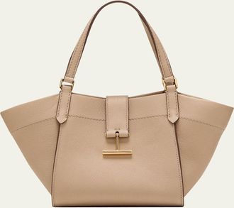 Tom Ford Tara Small Tote in Grained Leather