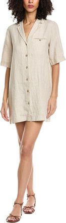 Faherty Paradise Point Linen Mini Dress