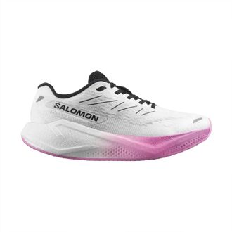 Salomon Womens Aero Blaze 3 Shoe In White/black Cyclamen