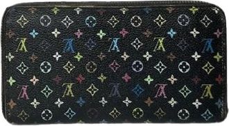 Louis Vuitton Pre-owned Wallets, female, Multicolor, Size: ONE SIZE Pre-owned Vintage Leather Wallet