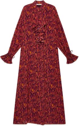 Maliparmi Maliparmi, Kleedjes, Dames, Rood, M, Polyester, Lilys Ballet Dress