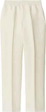 Burberry Casual Tapered Leg Paper Blend Trousers, Brand Size 2 ( US Size 0 )