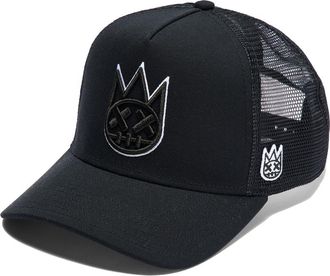 Cult of Individuality Shimuchan Logo Trucker Hat in Black at Nordstrom