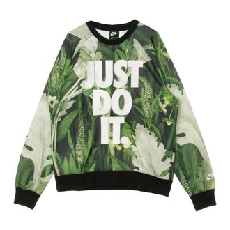 Nike Sweatshirts, male, Multicolor, L, Light Crew Floral Sweatshirt
