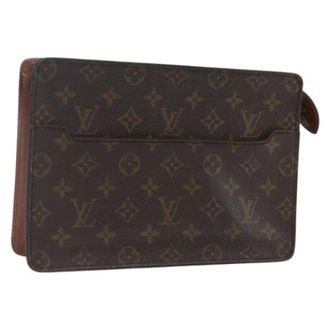 Louis Vuitton Clutch Vintage Pre-owned - - Pre-owned - Donna - Marrone - ONE SIZE