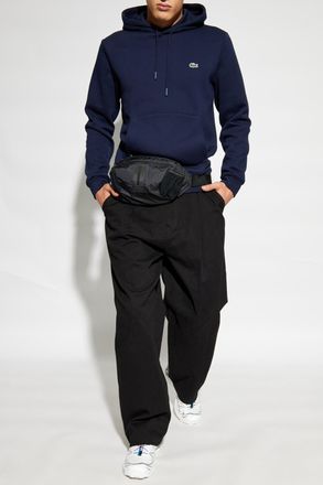 Lacoste Hoodie, Mens, Navy Blue