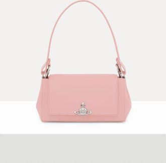 Vivienne Westwood Hazel Medium Handbag Pu Smooth -Pastel-pink
