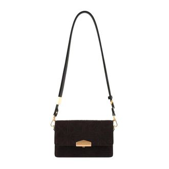 Pourchet Small Shoulder Bag - Dames - Tassen - Bruin - Maat: ONE Size Leer