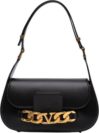 Valentino Borsa a spalla Pre-owned con catena - - Pre-owned - Donna - Nero - ONE SIZE