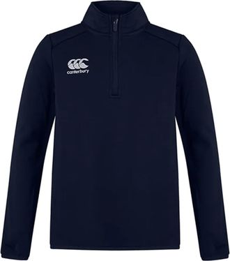 Canterbury Of New Zealand Mens Club Quarter Zip Training Midlayer (Navy) - Size X-Large