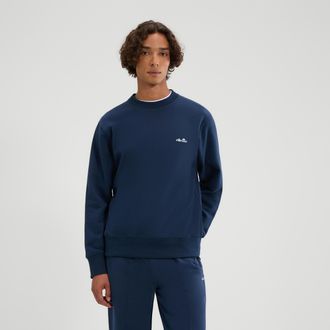 Ellesse Sweatshirt ELLESSE CORCOLLE SWEATSHIRT, Herren, Gr. XXL, navy, Obermaterial: 85% Baumwolle, 15% Polyester, normal, Rundhals, Sweatshirts Sweatshirt