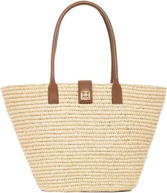 Anine Bing Borsa tote Lou - Toni neutri