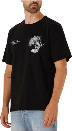 Filling Pieces Tops, Heren, Zwart, XL, Grammophone T-shirt