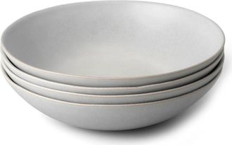 Fable Interiors The Pasta Set of 4 Bowls in Stone Blue at Nordstrom