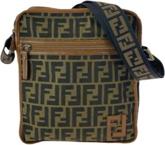 Fendi Pre-owned Cross Body Bags, female, Brown, Size: ONE SIZE Pre-owned Vintage Cross Body Bag