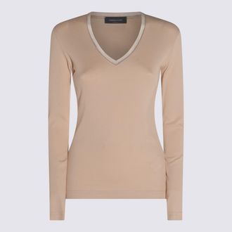 Fabiana Filippi Pink Cotton Knitwear