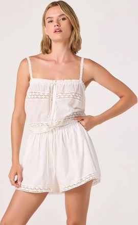 Astr Abrielle Top In Off White