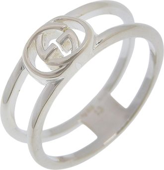 Gucci Silver 925 Band Ring (Pre-Owned)