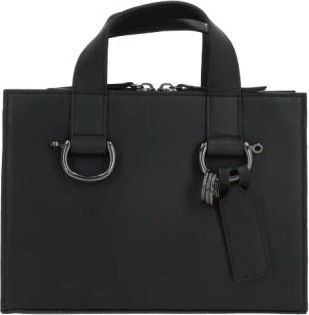 Yohji Yamamoto Zwarte leren tas met rits - Dames - Shoppers - Zwart - ONE Size - Leer - Tassen
