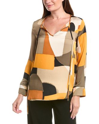 Joseph Ribkoff Tie Neck Top