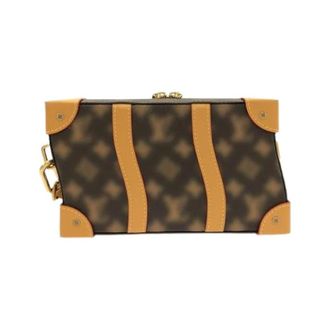 Louis Vuitton Pre-owned This Is Not Monogram Coated Canvas Shoulder Bag - Dames - Pre-owned - Bruin - Maat: ONE Size