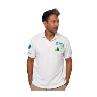 MC2 Saint Barth Heren, Tops, Wit, Maat: 2XL