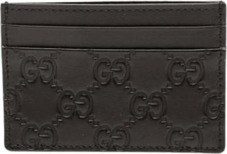 Gucci Pre-owned Wallets, female, Black, Size: ONE SIZE Pre-owned Leather Wallet