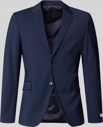 Tiger Of Sweden Slim Fit 2-Knopf-Sakko mit Pattentaschen Modell JAMIE in Royal, Gr&ouml;&szlig;e 102