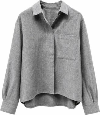 Nine In The Morning Mujer, Blusas y Camisas, Gris, Talla: S