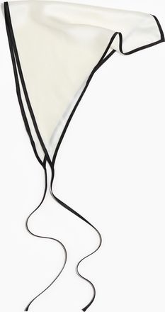 H&M Kopftuch aus Seide - White