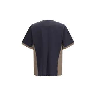 sacai Mens Black Cotton Sportswear Clothing