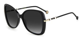 Carolina Herrera CH 0025/S 807/9O Womens Sunglasses Black Size 58