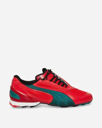 Puma V-S1 TotalEnergies CAF Africa Cup of Nations Sneakers For All Time Red / Wild Green