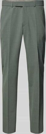 Carl Gross Carl Gross Regular Fit Bundfaltenhose mit Woll-Anteil Modell Sendrik in Gruen, Größe 25