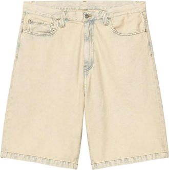 Carhartt Work in Progress Shorts denim in cotone - Toni neutri