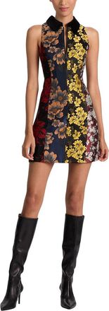 Alice & Olivia Alice + Olivia Velia Collared Mini Dress